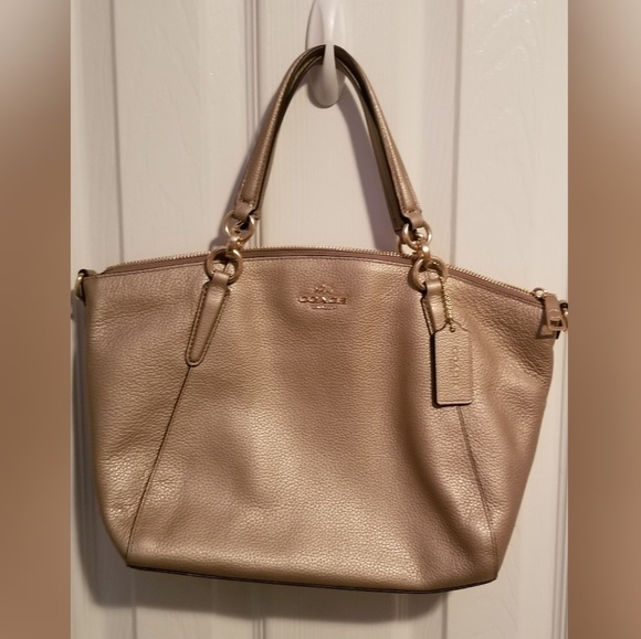 Coach Bags Authentic Coach Pebbled Leather Kelsey Purse Bag Poshmark